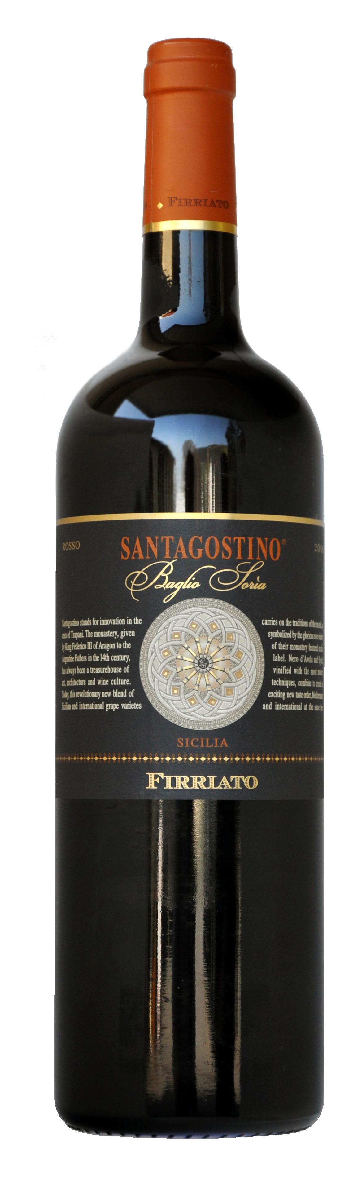 Sicilia rosso "Santagostino - Baglio Soria" DOC 2018