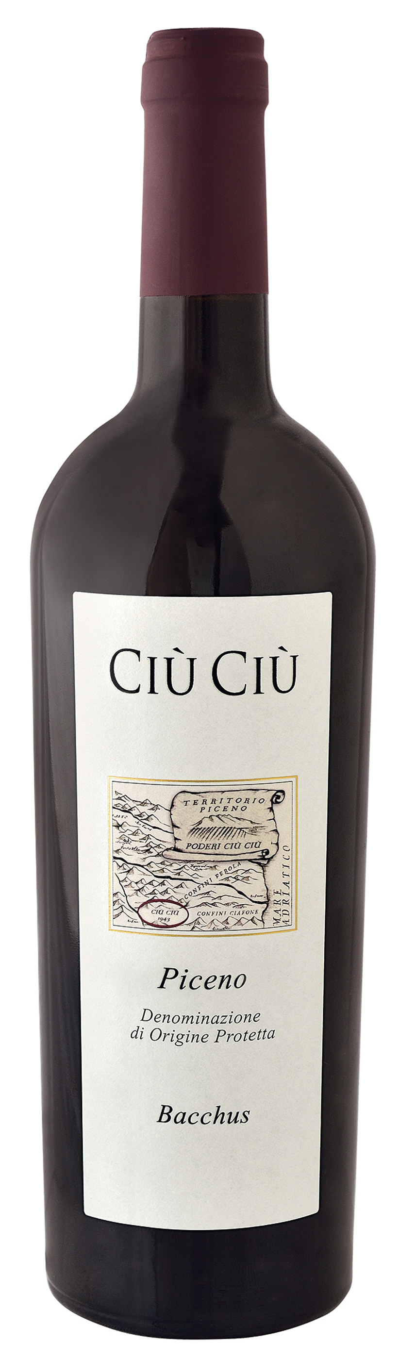 "Bacchus" Piceno rosso DOC BIO VEGAN 2024