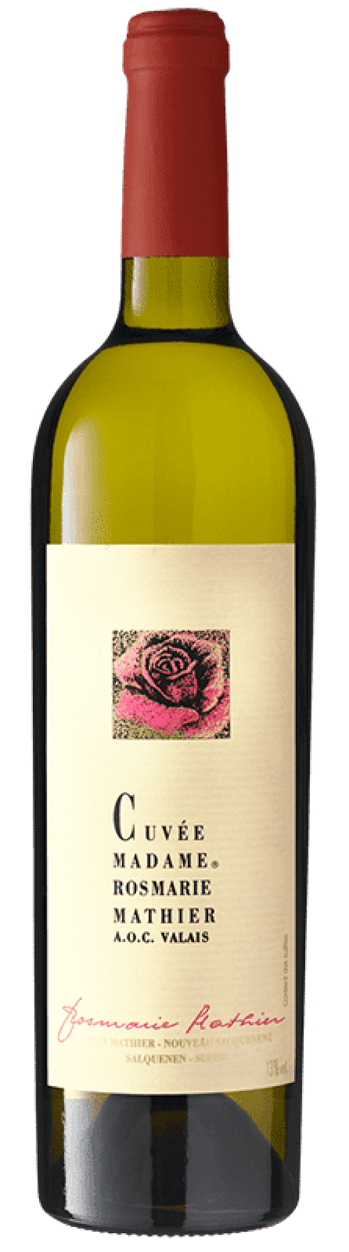  "Madame Rosmarie Mathier" Cuvée blanc AOC Valais 2023