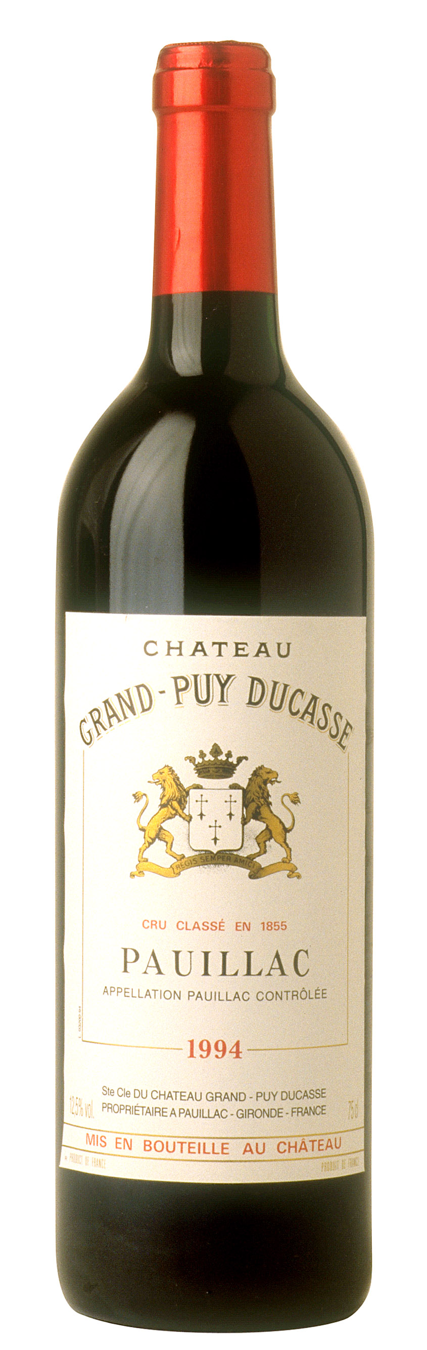 Château Grand-Puy Ducasse *****Grand  Cru Classé Pauillac AC 2019