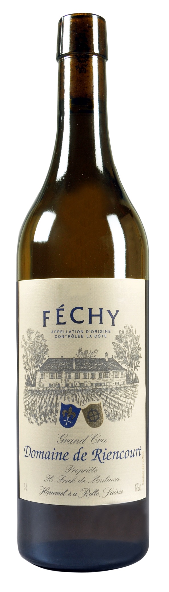 Féchy "Domaine de Riencourt" Grand Cru blanc AOC La Côte 2022