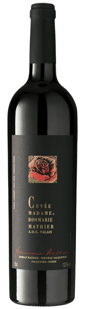 "Madame Rosmarie Mathier" Cuvée rouge AOC Valais 2022