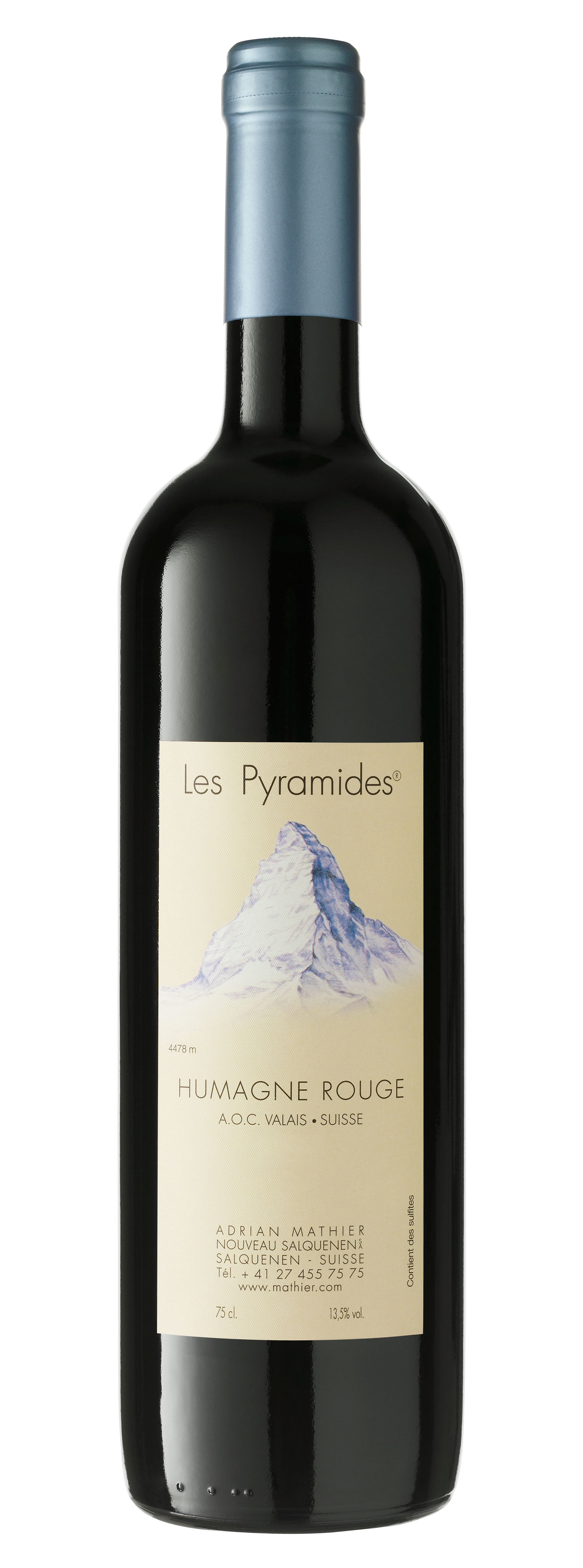"Les Pyramides" Humagne rouge AOC Valais 2023