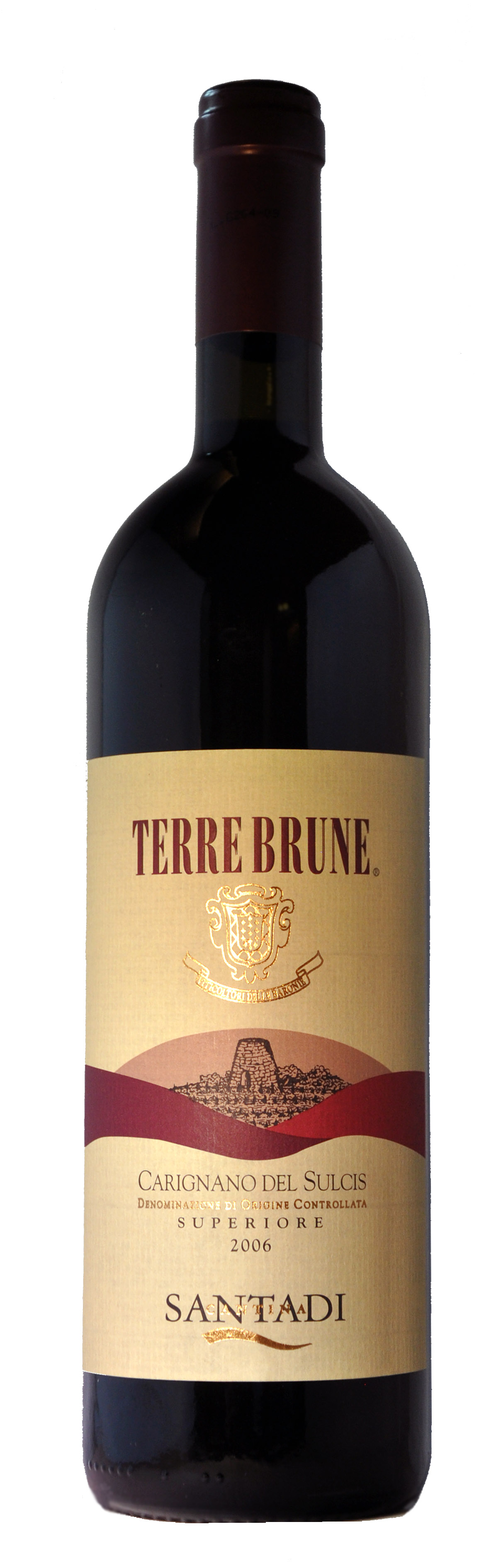 Sardegna Carignano del Sulcis superiore "Terre Brune" DOC 2019