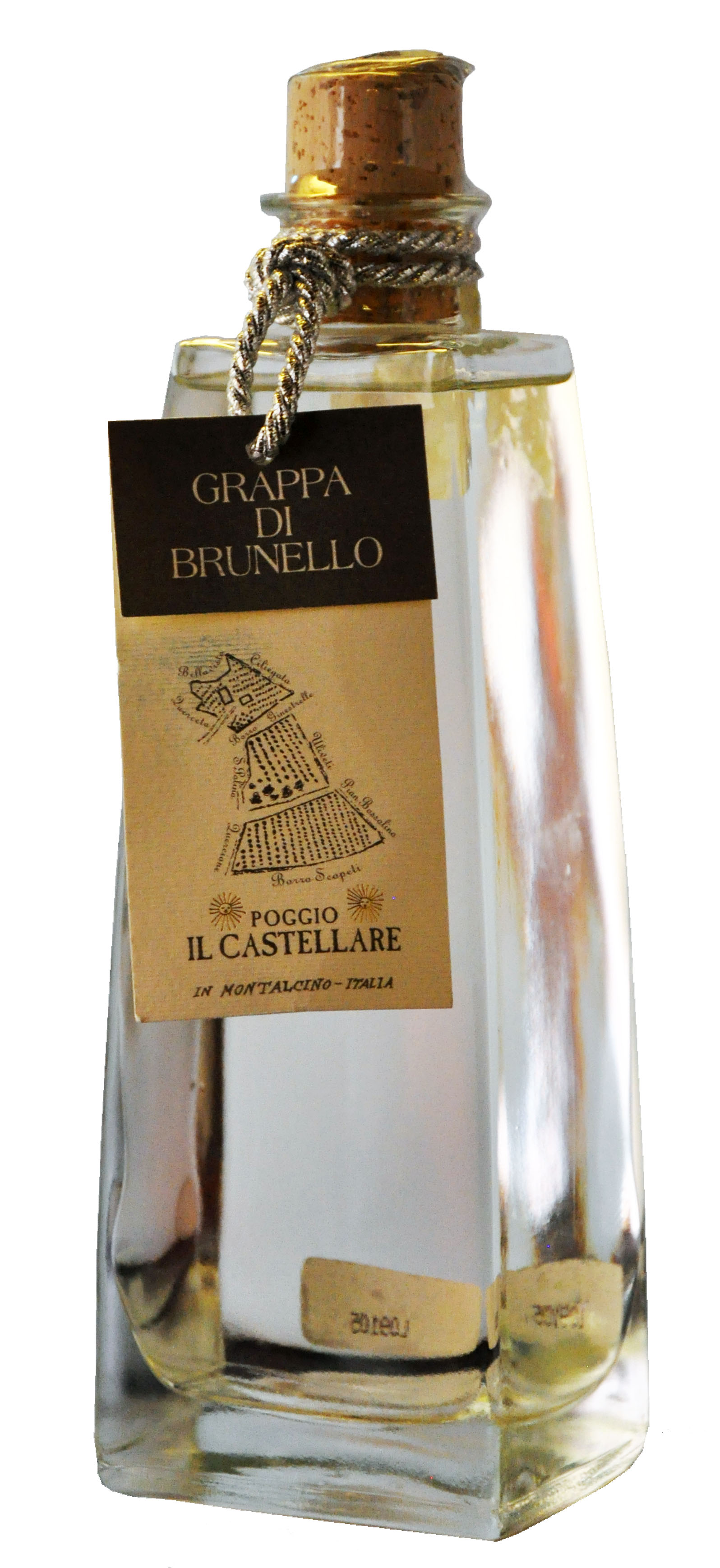 Grappa di Brunello "Poggio il Castellare" 43% Vol.